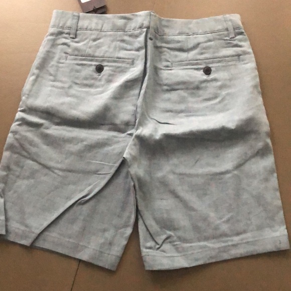 Club Monaco Maddox Linen Texture Shorts - Picture 4 of 6